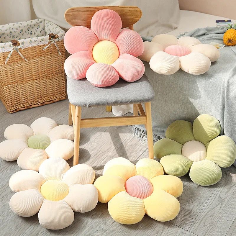 Daisy Flower Plush Pillows