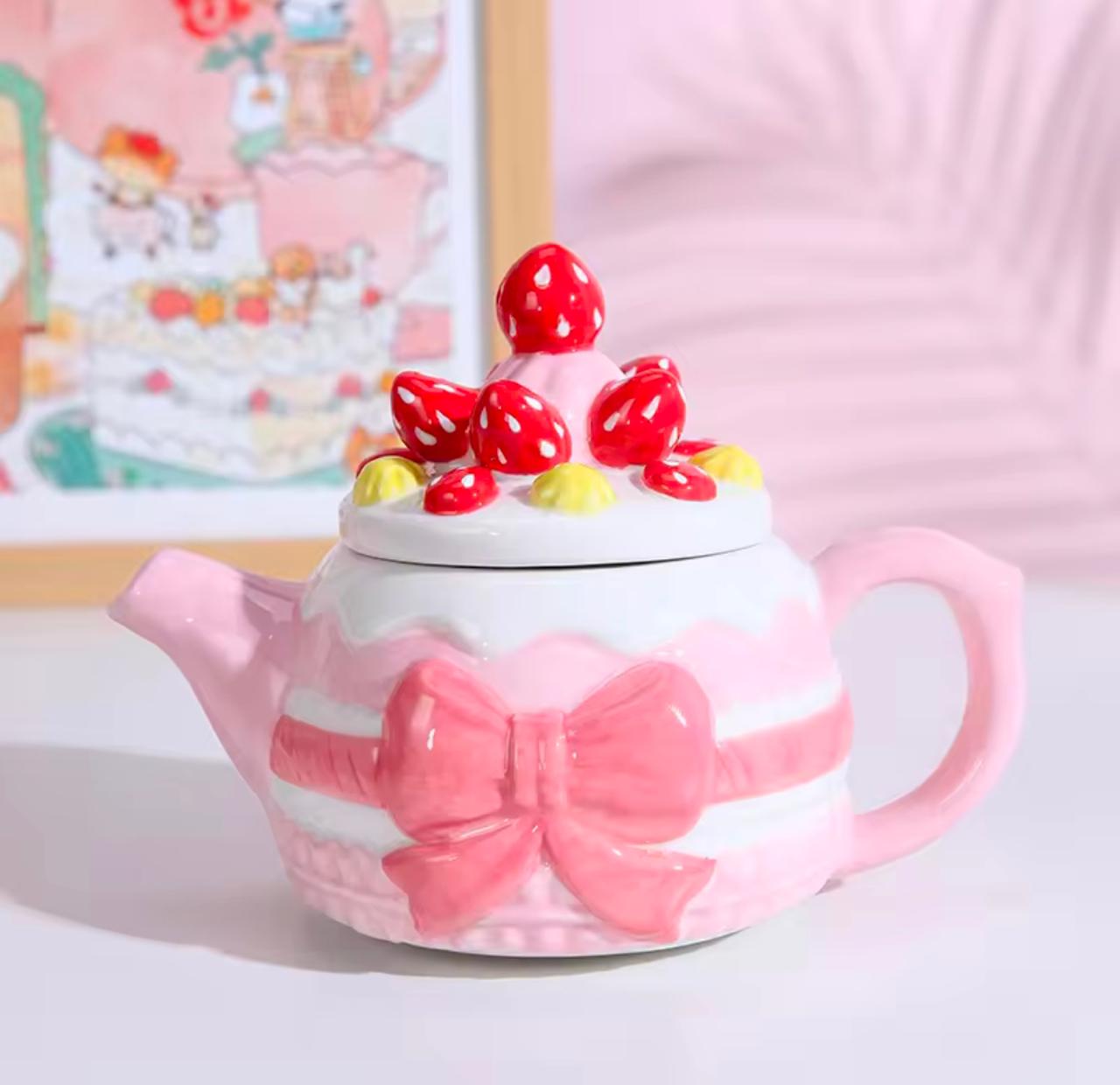 Strawberry Mug &bTeapot Set
