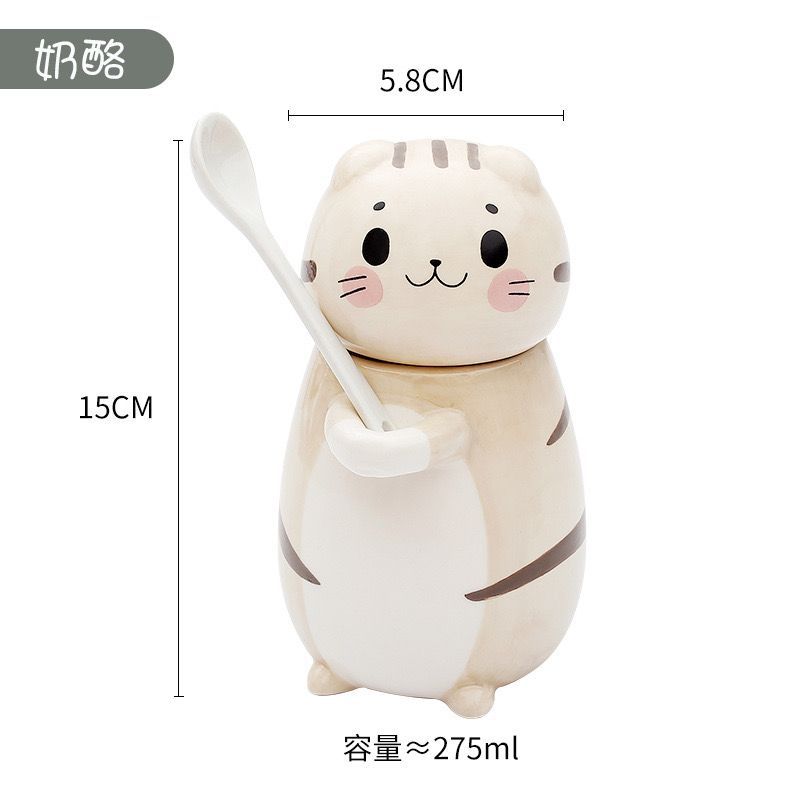 Purrfect Mug Spoon Set
