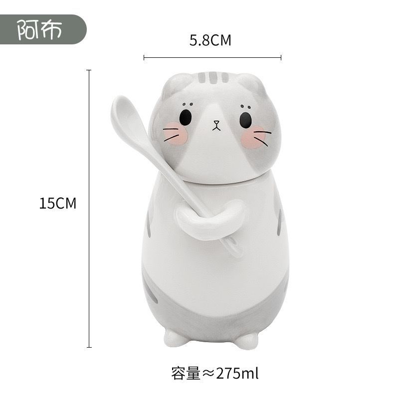Purrfect Mug Spoon Set