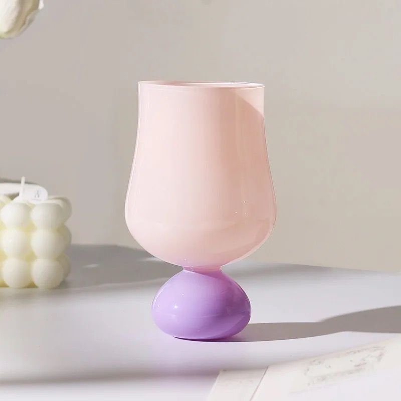 Tulip Shaped Summer Colors Cups