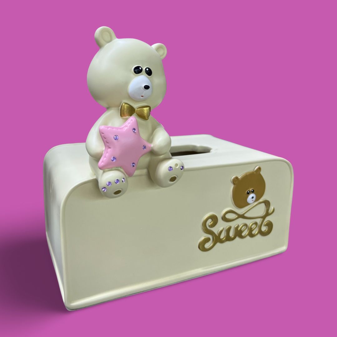 Teddy Bear Tissue Box