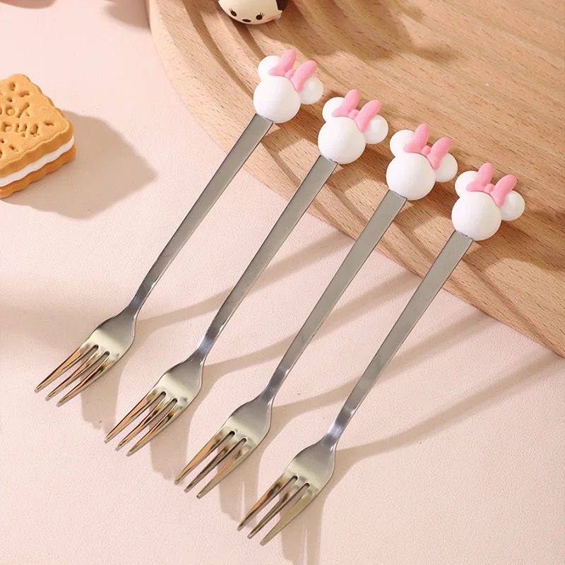 Mickey and Minnie Dessert Forks