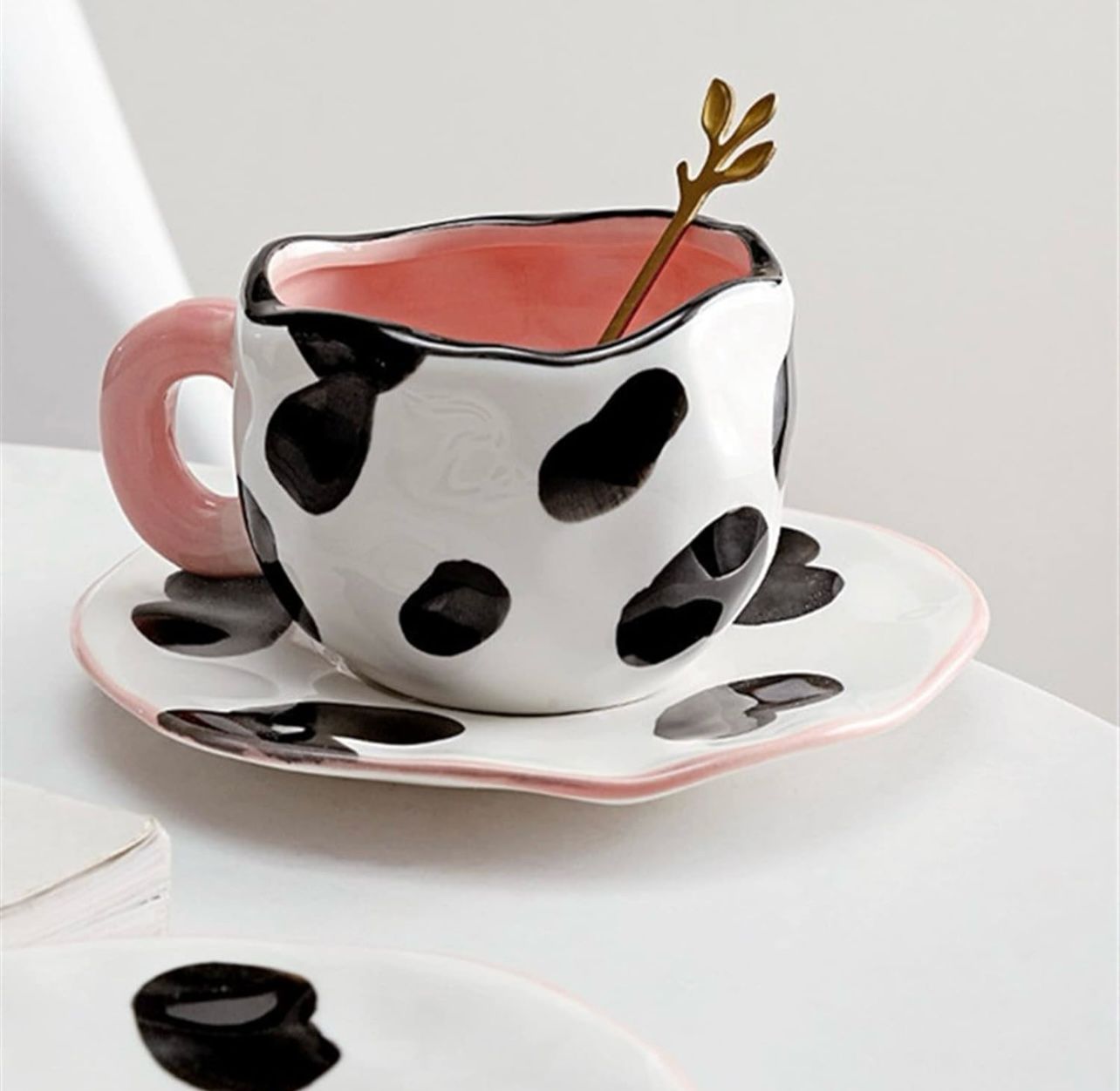 Cow Pattern Cup Set