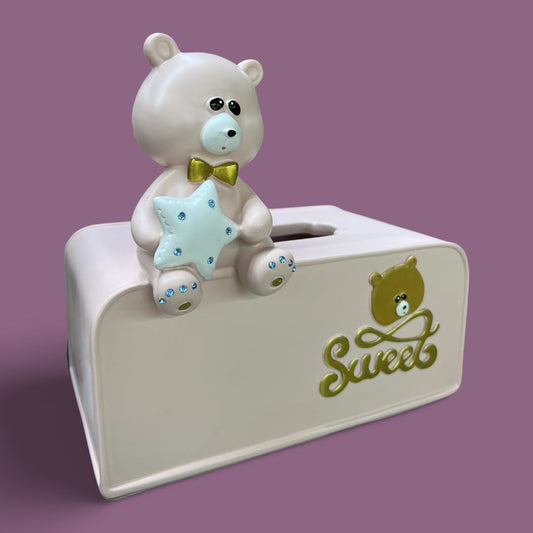 Teddy Bear Tissue Box