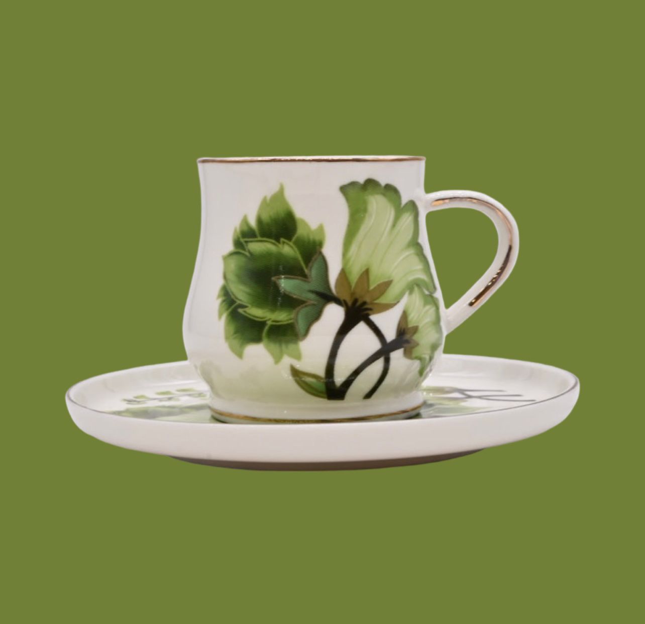 Elegant Floral Brew Set