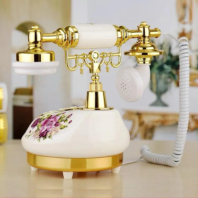 Vintage Floral Telephone