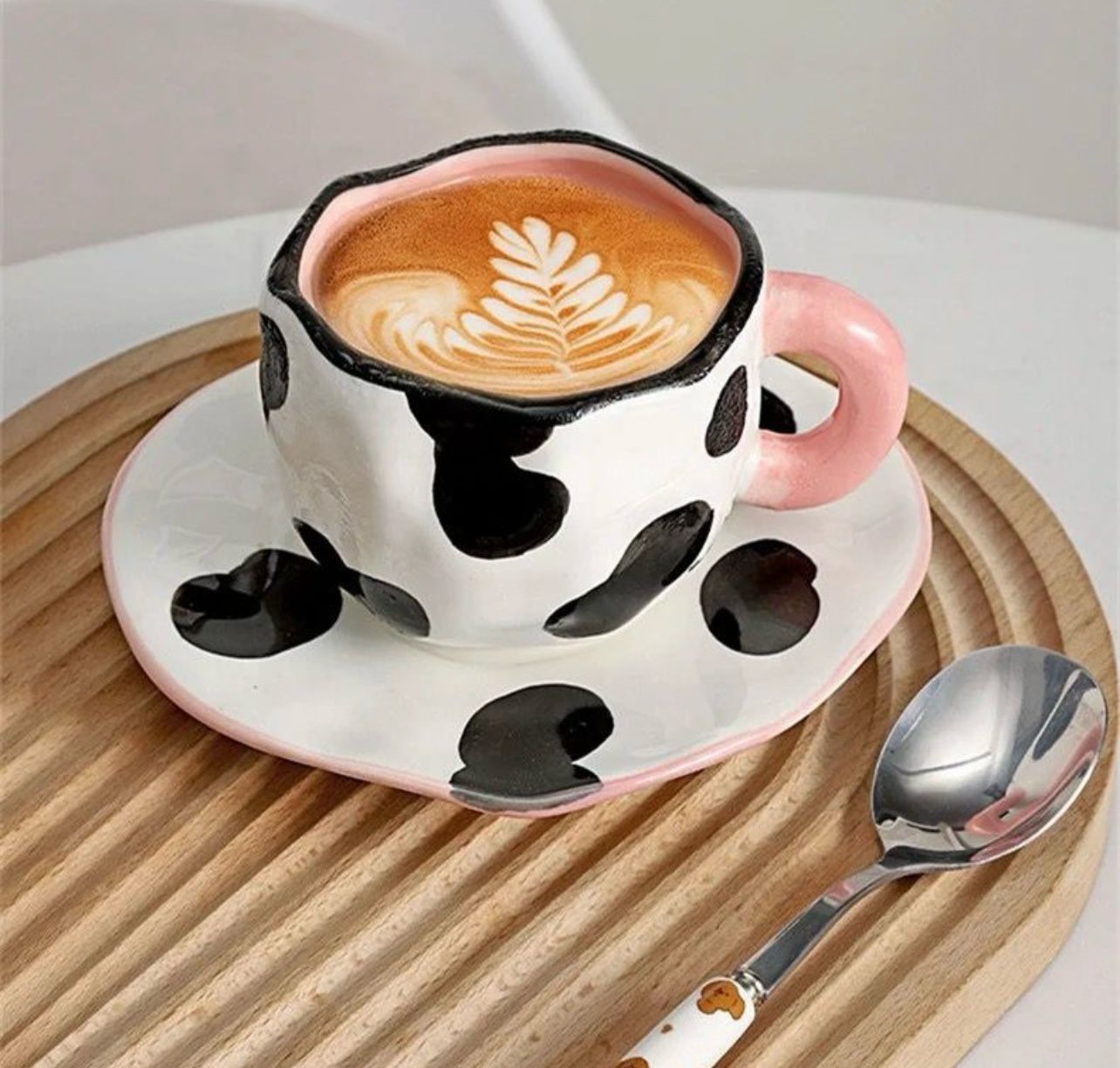 Cow Pattern Cup Set