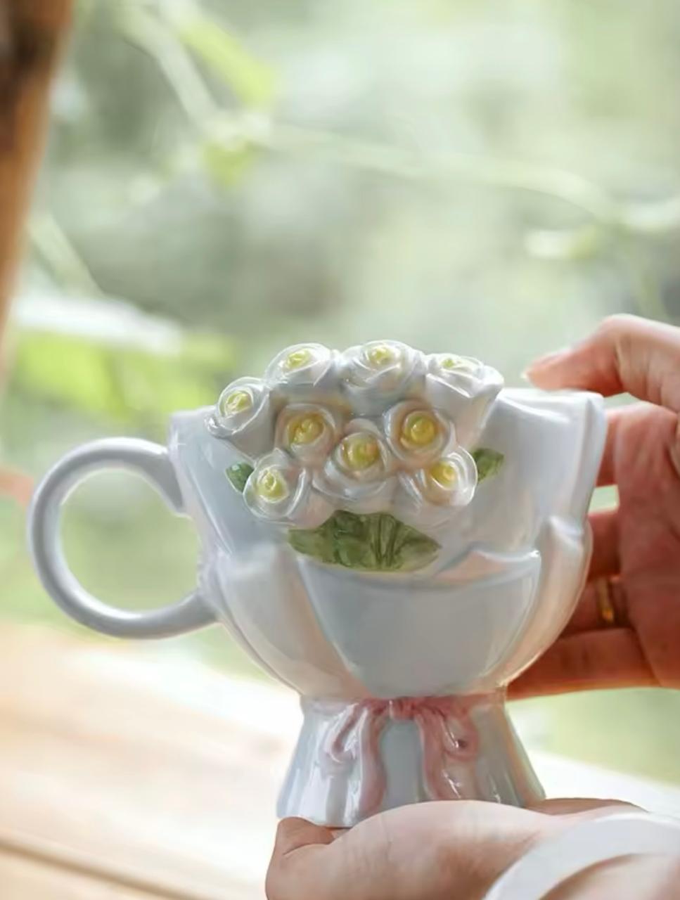 Flower Bouquet Mug