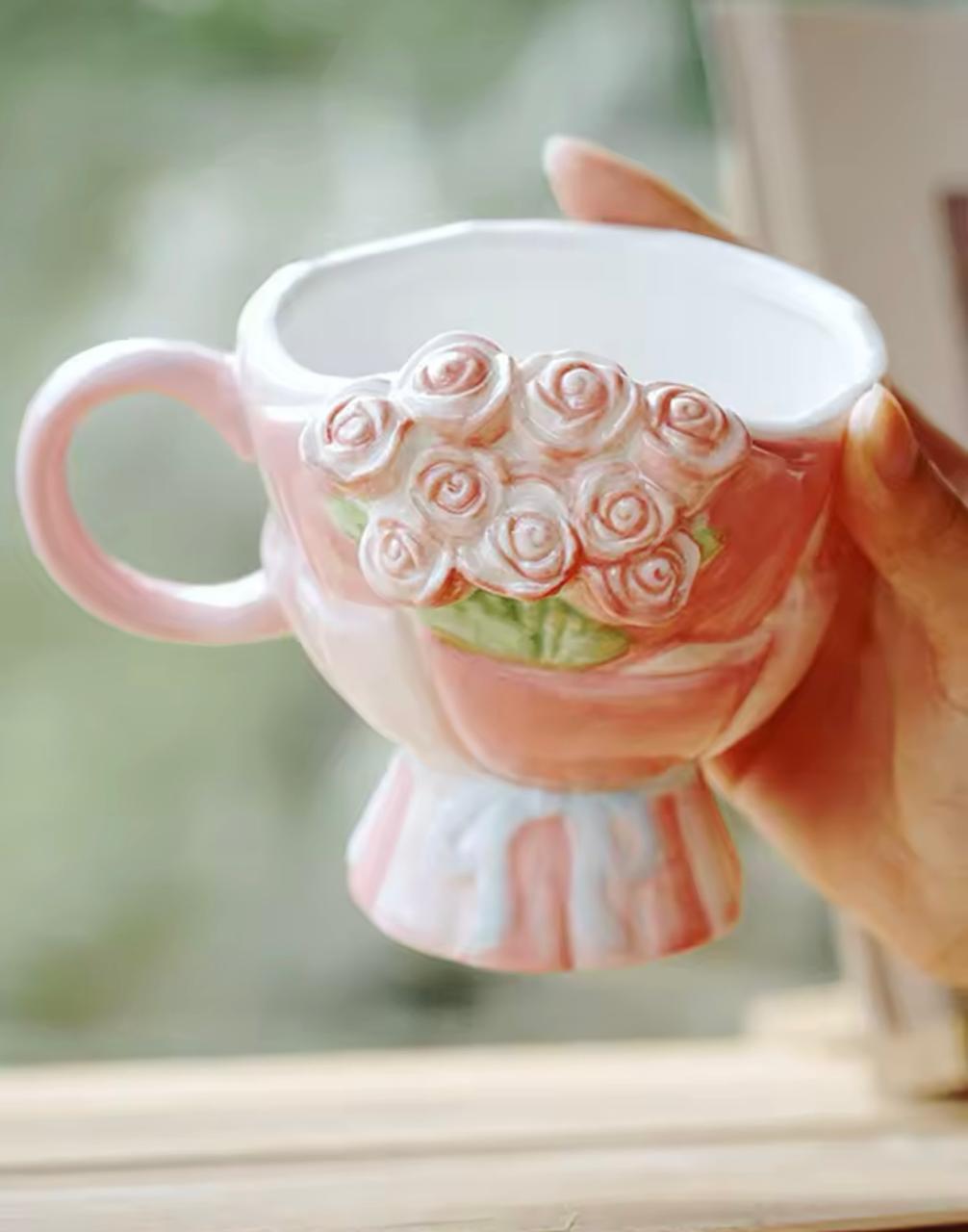 Flower Bouquet Mug