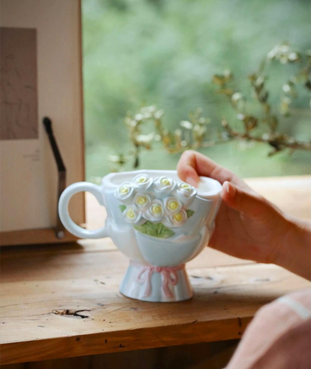 Flower Bouquet Mug