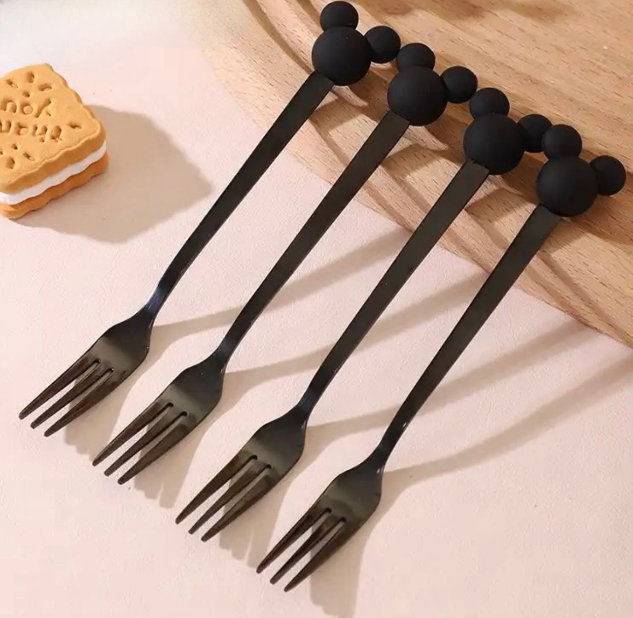 Mickey and Minnie Dessert Forks