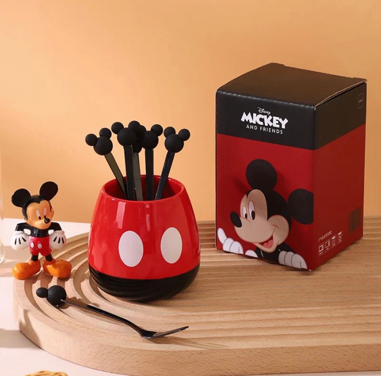 Mickey and Minnie Dessert Forks