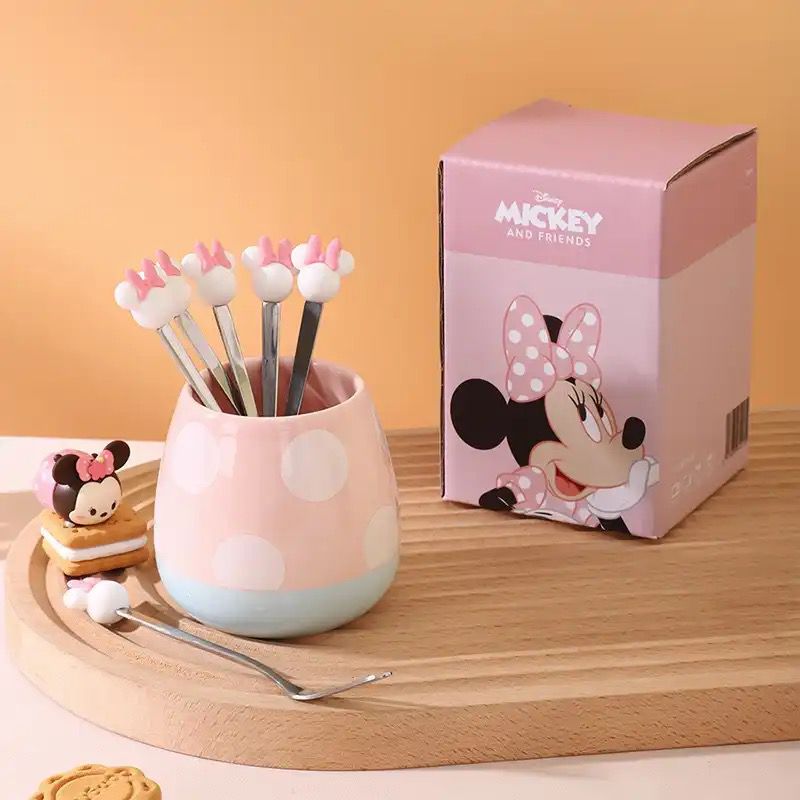 Mickey and Minnie Dessert Forks