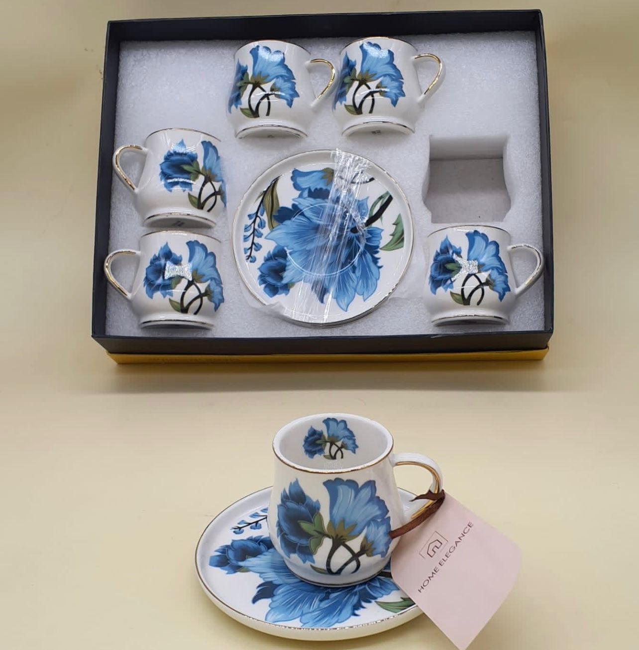 Elegant Floral Brew Set