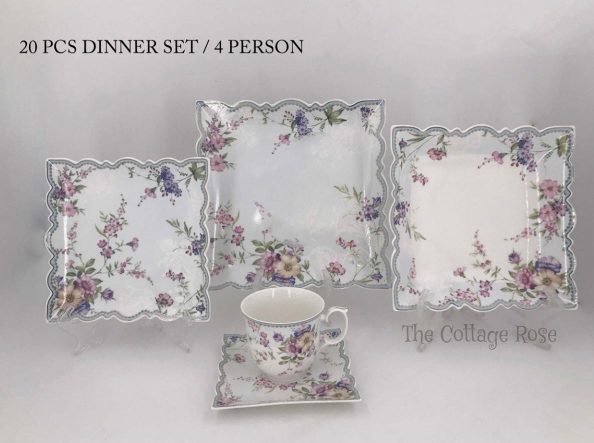 Floral Squared Set